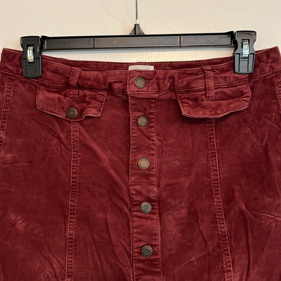 Mossimo Supply Co Corduroy Mini Skirt - Size 14 - Picture 3 of 6
